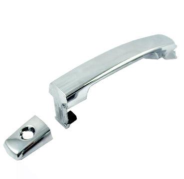 Poignée de porte extérieure avant côté conducteur pour Nissan Frontier 2005-2018, cabine double, sans pack chargement avant, chromée, NI1310120