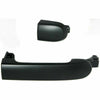 2007-2011 Nissan Versa Door Handle Front Passenger Side Outer Without Smart Entry With Keyhole/Cover Primed Black