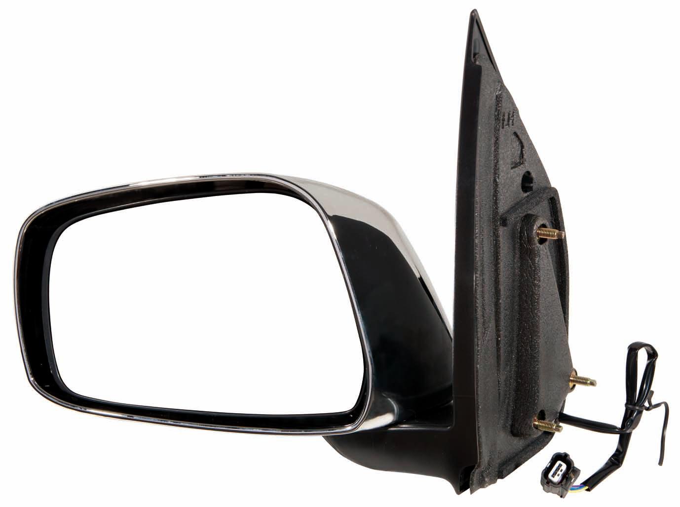 Rétroviseur extérieur côté conducteur pour Nissan Frontier 2005-2010, cabine allongée, chromé, NI1320170