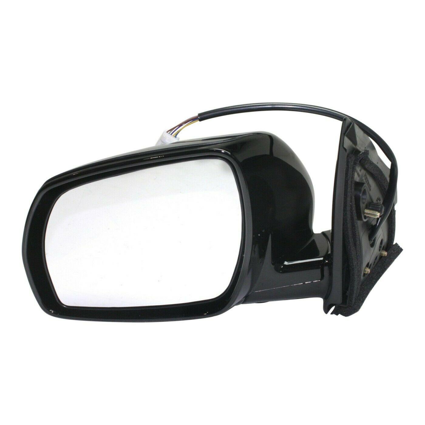 Coque de rétroviseur côté conducteur pour Nissan Murano 2005-2007, électrique, avec fonction d'entrée sans clé, noire, NI1320181
