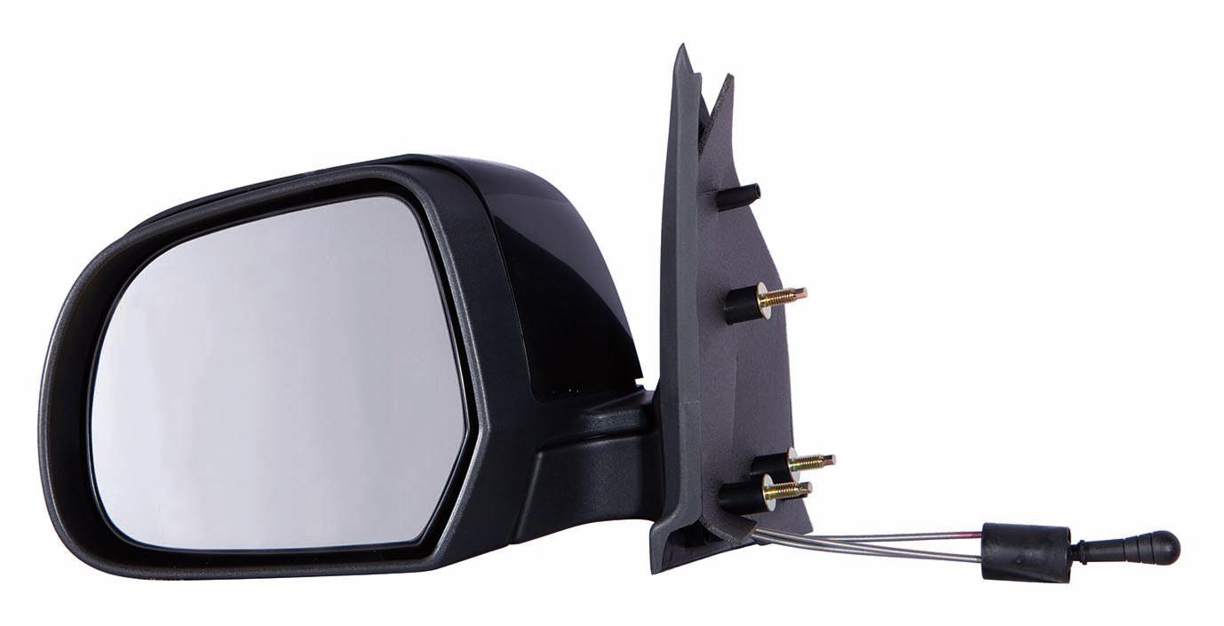 Rétroviseur extérieur côté conducteur pour Nissan Versa Sedan 2012-2014, boîte manuelle, modèle S, texturé, NI1320226