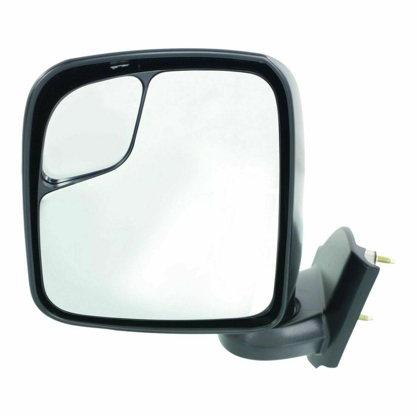 Rétroviseur extérieur côté conducteur pour Chevrolet City Express 2015-2018, boîte manuelle, finition texturée, NI1320245