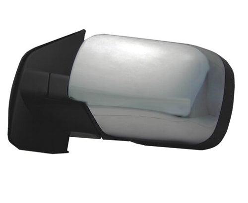 Rétroviseur extérieur côté conducteur pour Nissan Titan 2011-2015, chromé électrique, SV sans attelage, NI1320249