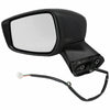 2015-2019 Nissan Versa Hatchback Mirror Driver Side Power Manual Folding S/S Plus/Sl/Sv Ptm