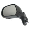 2014 Nissan Versa Hatchback Mirror Driver Side Power With Heated/Side Camera Manual Folding Ptm