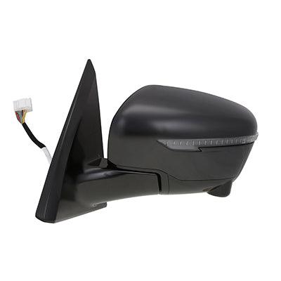 2017 Nissan Pathfinder Mirror Driver Side Power Heated Manual Folding With Signal/Camera/Memory