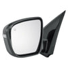 2017 Nissan Pathfinder Mirror Driver Side Power Without Heated With Turn Signal Manual Folding Ptm