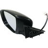 2017-2019 Nissan Rogue Hybrid Mirror Driver Side Power Heated With Signal Without Sl Pkg Us/Japan/Korea Built Ptm