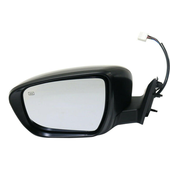 2017-2020 Nissan Rogue Mirror Driver Side Power Heated With Signal Without Sl Pkg Us/Japan/Korea Built Ptm
