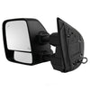 2016-2021 Nissan Titan Xd Mirror Driver Side Power Heated Without Dimming Glass With Blind Spot/Signal/Puddle Lamp/Tow Style