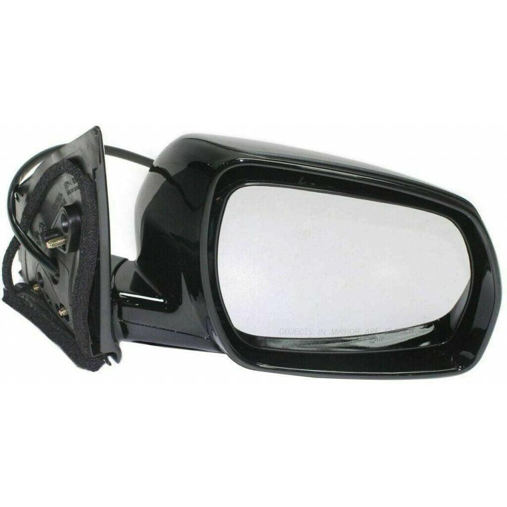 Rétroviseur extérieur côté passager Nissan Murano 2005-2007, électrique, chauffant, à mémoire, avec fonction d'ouverture sans clé, noir, NI1321178