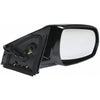 Mirror Passenger Side Nissan Murano 2005-2007 Power Heated Memory Cover With Smart Entry Black , NI1321178