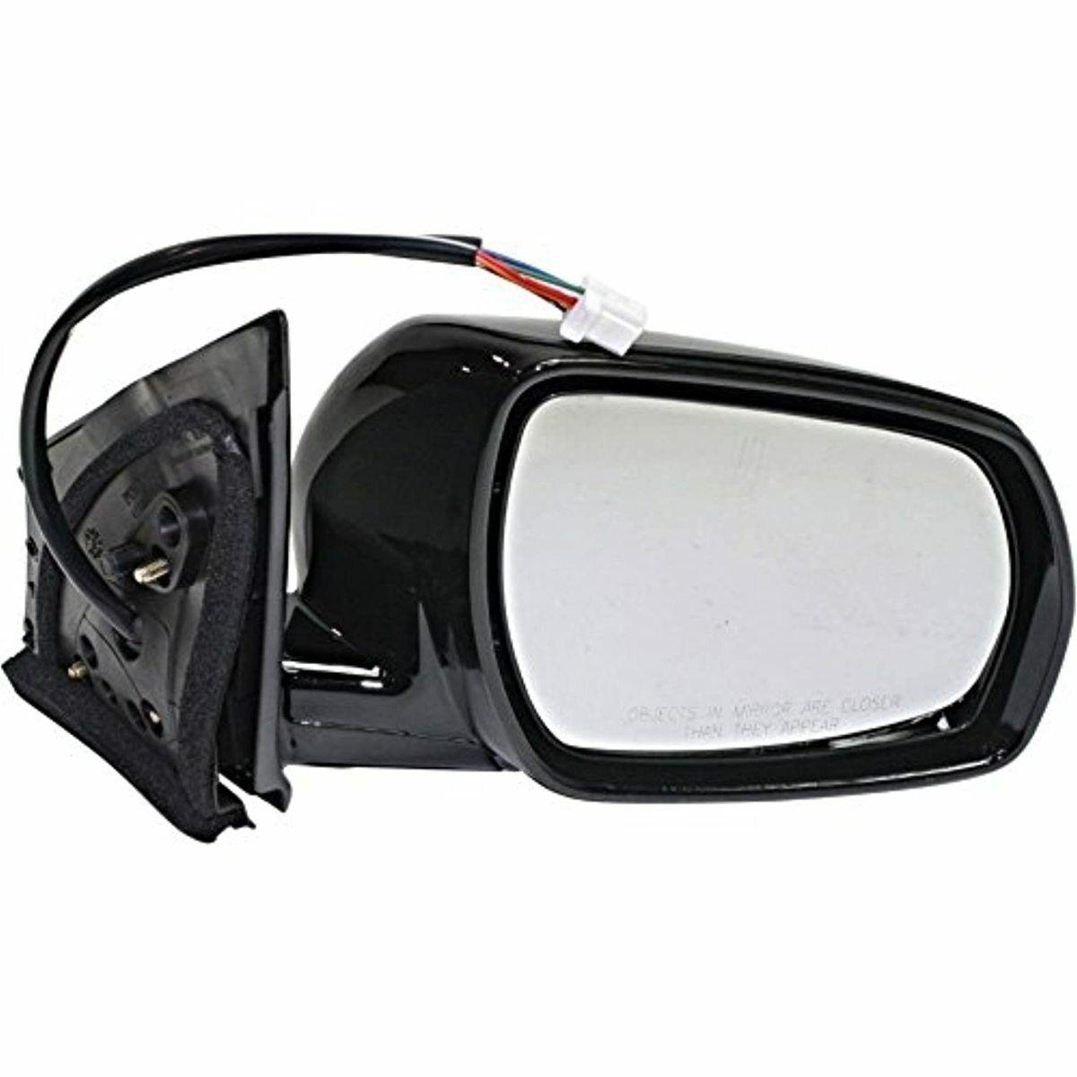 Coque de rétroviseur côté passager pour Nissan Murano 2005-2007, à réglage électrique et à mémoire, avec fonction d'accès mains libres, noire, NI1321179
