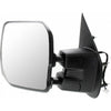 2012-2021 Nissan Nv1500 Mirror Passenger Side Power Chrome Heated With Tow