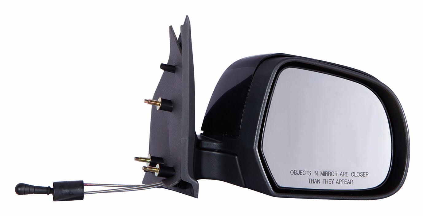 Rétroviseur extérieur côté passager pour Nissan Versa Sedan 2012-2014, boîte manuelle, modèle S, texturé, NI1321226