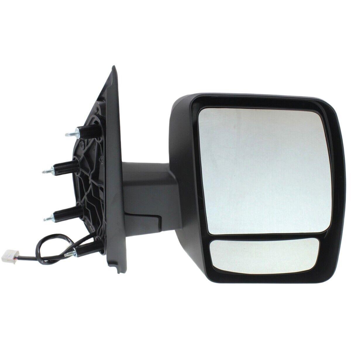 Rétroviseur extérieur côté passager pour Nissan NV2500 (2012-2021), électrique, texturé, sans fonction dégivrage ni attelage, NI1321233