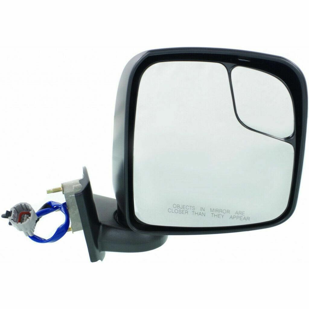Rétroviseur extérieur côté passager Nissan NV200 2013-2021, électrique, texturé et chauffant, NI1321246