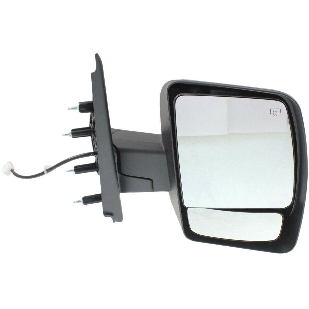 Rétroviseur extérieur côté passager Nissan NV1500 2012-2021, électrique, chromé et chauffant, NI1321248