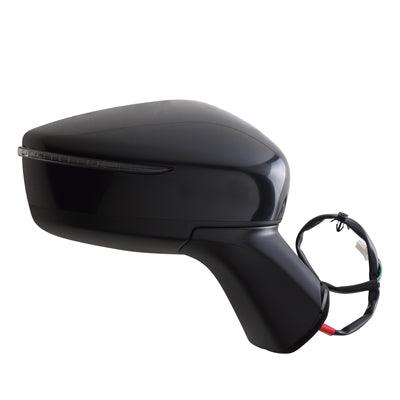 2015-2019 Nissan Versa Hatchback Mirror Passenger Side Power With Led Turn Signal Manual Folding Ptm Sr