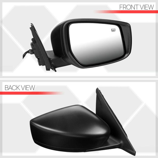 2018 Nissan Kicks Mirror Passenger Side Power Heated Convex Glass With Blind Spot Detection Textured