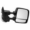 2016-2021 Nissan Titan Xd Mirror Passenger Side Power Heated Textured Black Without Dimming Glass With Signal/Puddle Lamp/Tow Style