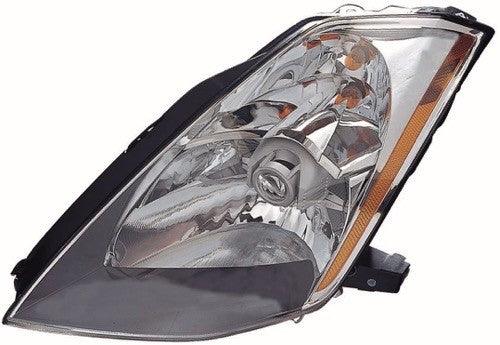 Phare avant gauche (côté conducteur) pour Nissan 350Z (2003-2005), halogène haute qualité, référence NI2502146