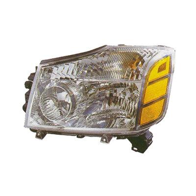 Head Lamp Driver Side Nissan Armada 2005-2007 Capa