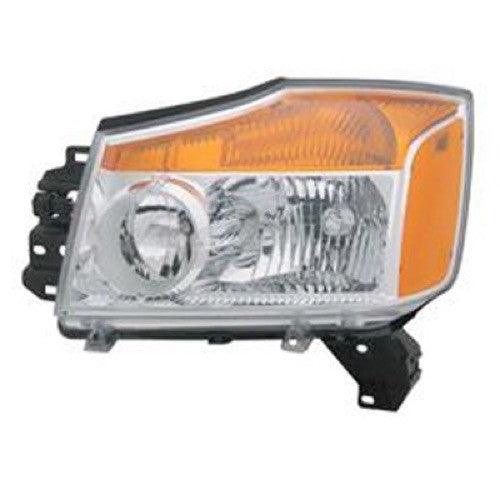 Phare avant gauche (côté conducteur) pour Nissan Titan 2008-2015, haute qualité, NI2502168