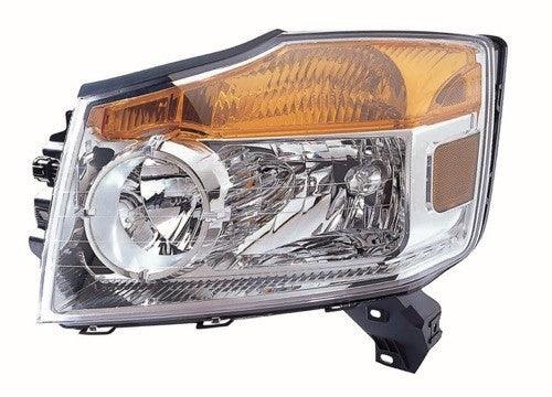 Head Lamp Driver Side Nissan Armada 2008-2015 Capa