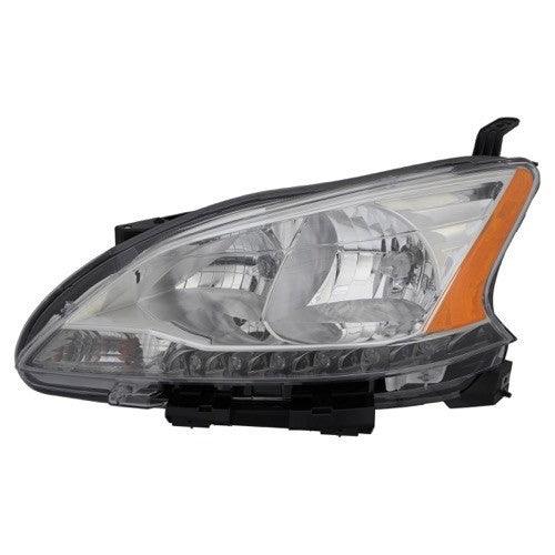 Head Lamp Driver Side Nissan Sentra 2013-2015 Halogen Capa , Ni2502216C