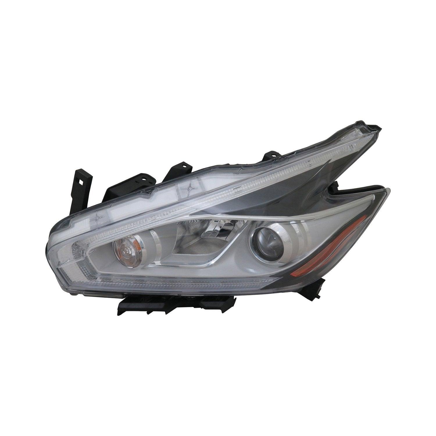 Phare avant gauche (côté conducteur) pour Nissan Murano 2015-2016, halogène haute qualité, NI2502232