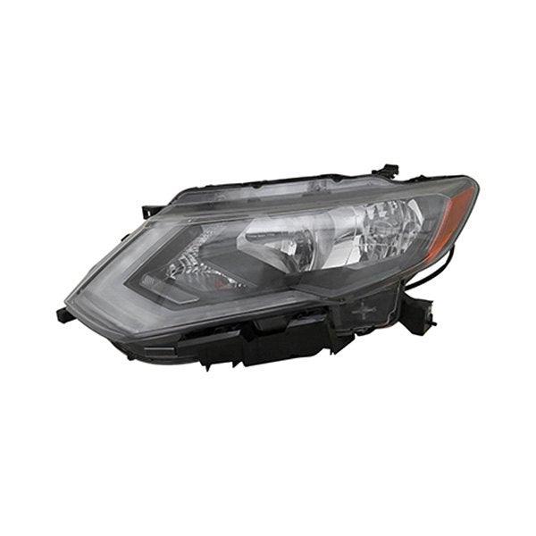 Phare halogène côté conducteur pour Nissan Rogue Hybrid (2017-2020), référence NI2502254U