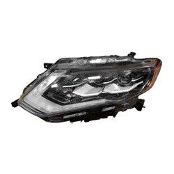 Phare avant gauche (côté conducteur) pour Nissan Rogue Hybrid 2017-2018, LED haute qualité, NI2502256