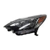 Head Lamp Driver Side Nissan Versa Hatchback 2017-2019 Halogen With Black Bezel Capa , Ni2502257C