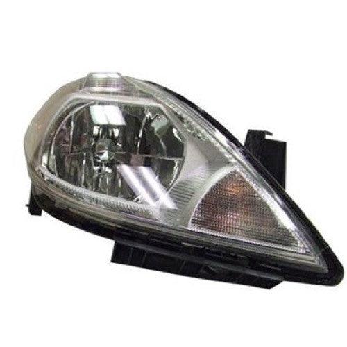 2007-2011 Nissan Versa Head Lamp Passenger Side Exclude 2012 Sedan