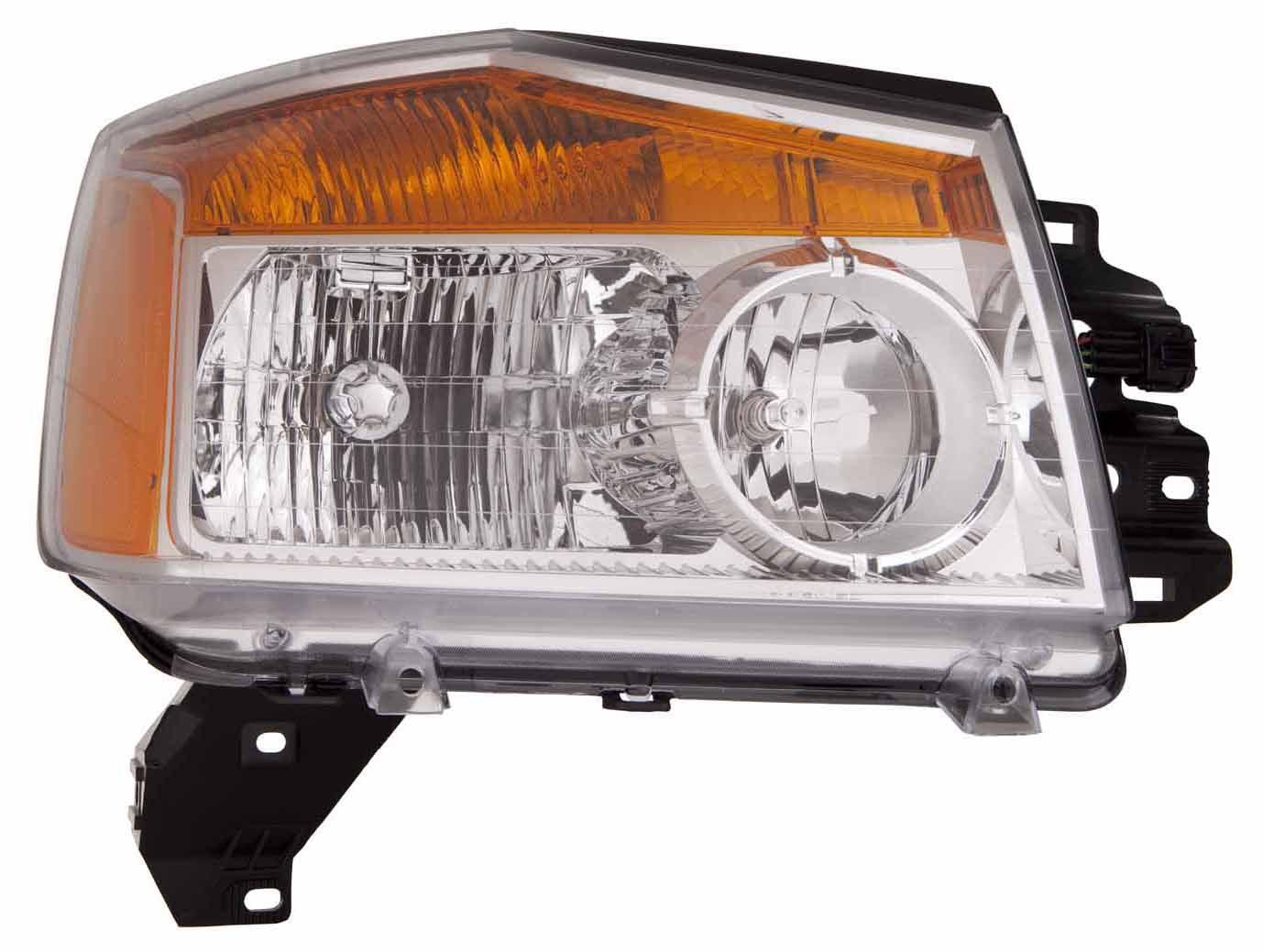 Phare avant côté passager pour Nissan Titan 2008-2015, qualité économique, NI2503168U