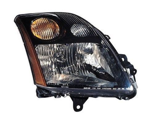 2007-2009 Nissan Sentra Head Lamp Passenger Side 2.5L