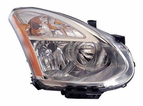Phare avant côté passager Nissan Rogue 2008, halogène, capuchon, NI2503170C - Hunt Parts