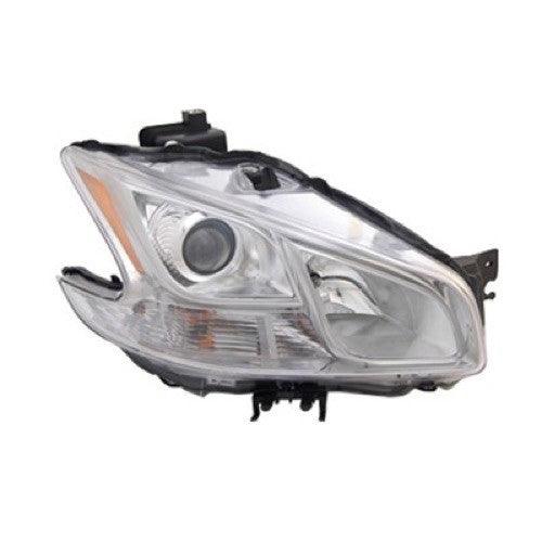 Head Lamp Passenger Side Nissan Maxima 2009-2014 Capa