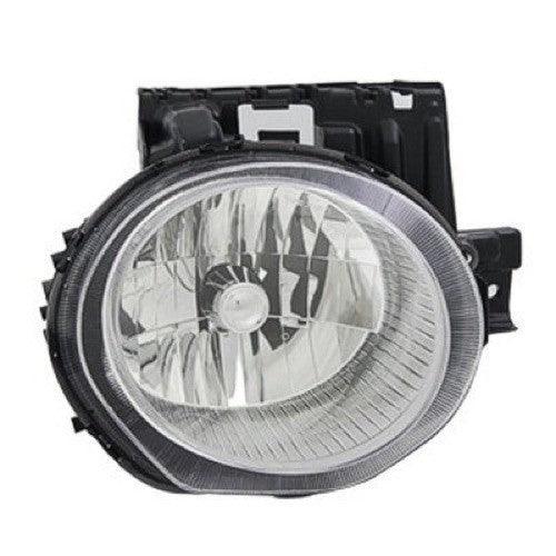 Phare avant côté passager Nissan Juke 2011-2014 (rond) Capa, Ni2503201C - Hunt Parts