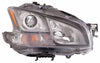 2011-2014 Nissan Maxima Head Lamp Passenger Side Xenon With Sport Pkg High Quality