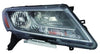 2013-2016 Nissan Pathfinder Head Lamp Passenger Side Halogen Chrome Bezel High Quality