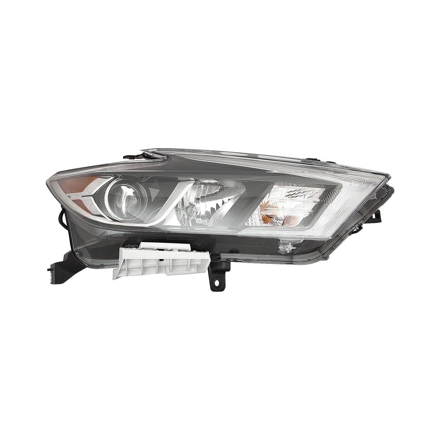 Phare avant côté passager Nissan Maxima 2016-2018 halogène S/SV/SL Capa, NI2503235C - Hunt Parts
