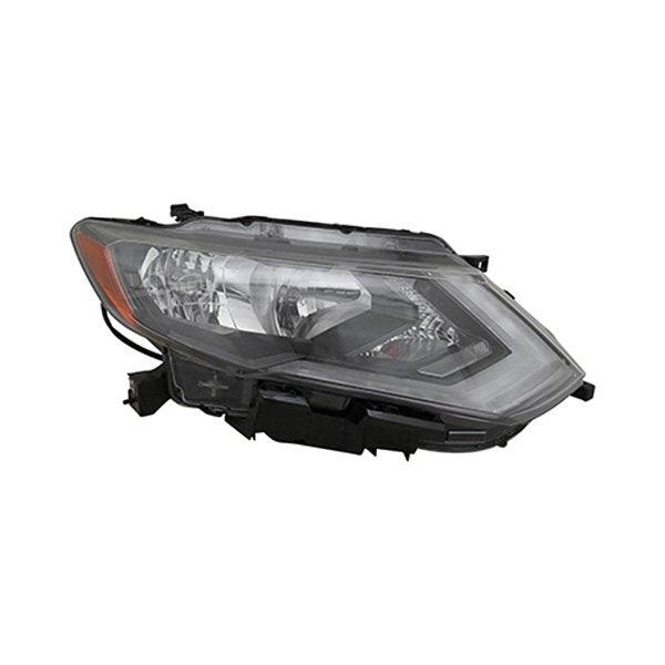 Phare avant côté passager Nissan Rogue 2017-2020, halogène, qualité économique, NI2503254U