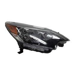 Phare avant côté passager pour Nissan Versa Hatchback 2017-2019, halogène avec contour noir, haute qualité, NI2503257