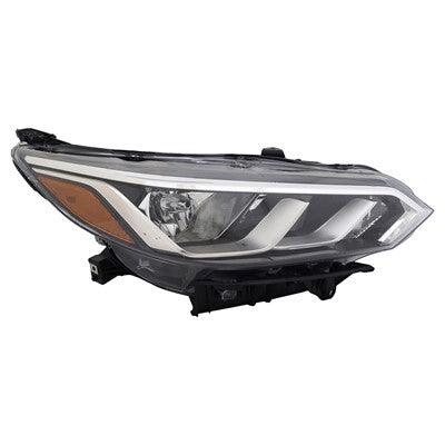 Phare halogène côté passager pour Nissan Sentra 2020-2023, référence NI2503276U