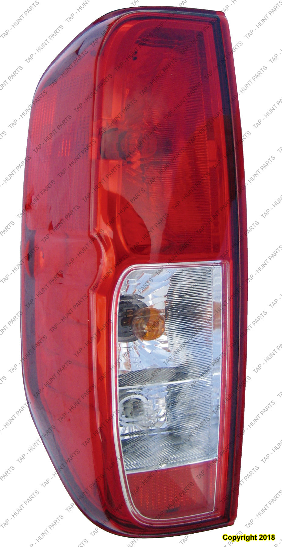 Feu arrière côté conducteur Nissan Frontier 2005-2014 (jusqu'à février 2014), référence Ni2800170C - Hunt Parts