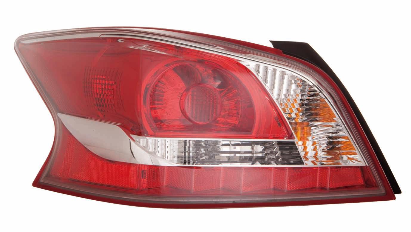 Feu arrière côté conducteur pour Nissan Altima Berline 2013-2014, qualité standard, NI2800195