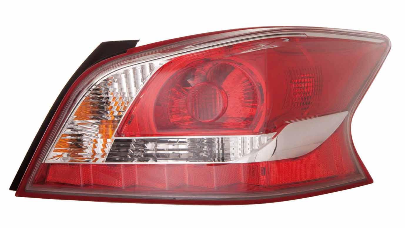 Feu arrière côté passager pour Nissan Altima 2013-2014, qualité économique standard, NI2801195U