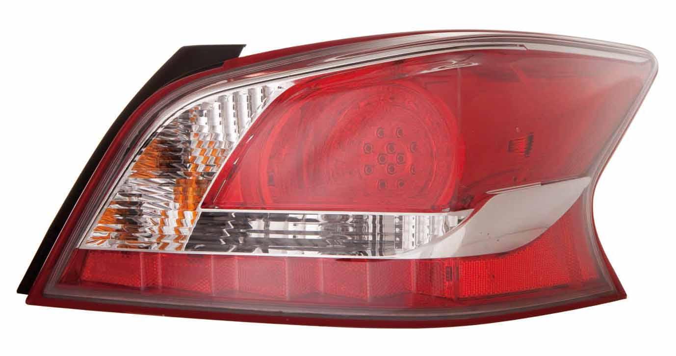 Feu arrière côté passager pour Nissan Altima Berline 2013-2014, LED haute qualité, NI2801196